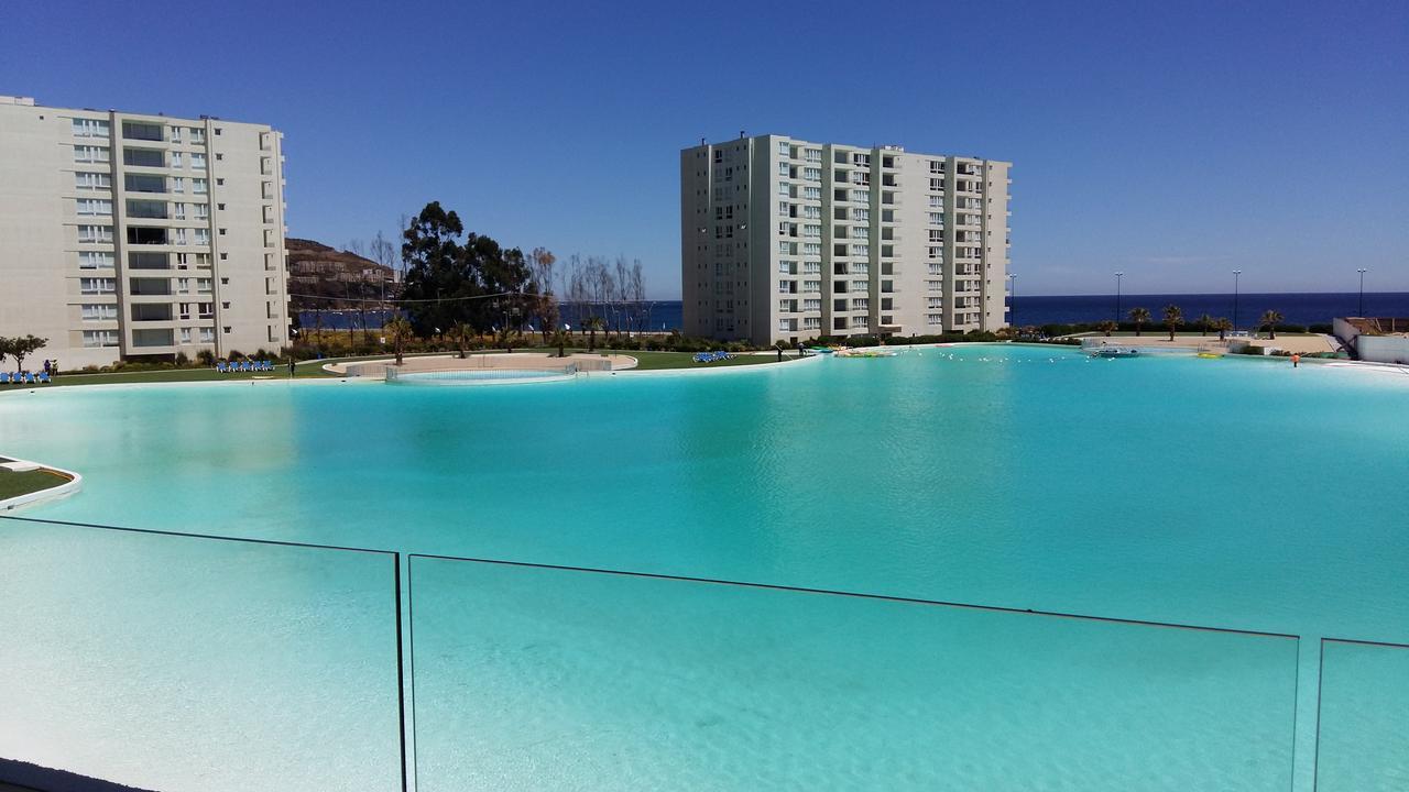 Papudo Laguna Vista Al Mar Y Piscina Zewnętrze zdjęcie