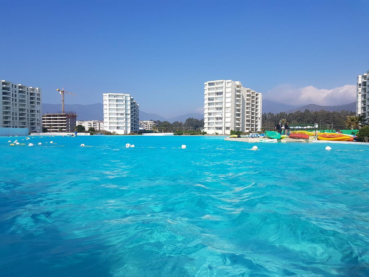 Papudo Laguna Vista Al Mar Y Piscina Zewnętrze zdjęcie
